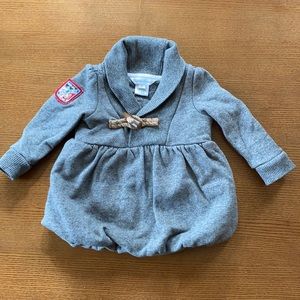 Ralph Lauren gray sweater. Size 9 months